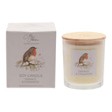 Meg Hawkins Robin Candle - Orange & Cinnamon