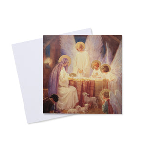 Angels and Jesus Christmas Card - 10 Pack