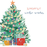 Presents under the Tree Christmas Card - 10 Pack