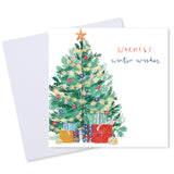 Presents under the Tree Christmas Card - 10 Pack