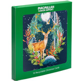 Winter Wishes Stag Christmas Card - 10 Pack