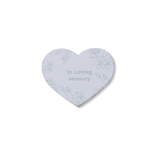 Memorial Seed Paper Hearts (Pack of 10)