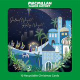 Silent Night Christmas Card - 10 Pack