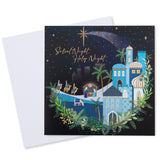 Silent Night Christmas Card - 10 Pack