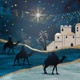 Three Kings Silhouette Christmas Card - 10 Pack