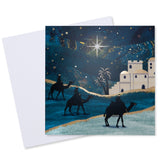 Three Kings Silhouette Christmas Card - 10 Pack