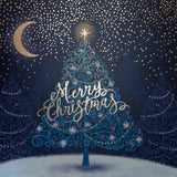 Merry Christmas Tree Christmas Card - 10 Pack