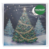 Northern Lights Christmas Tree Christmas Card - 10 Pack
