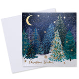 Snowy Forest Christmas Card - 10 Pack