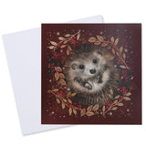Hedgehog Christmas Card - 10 Pack