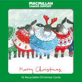 Christmas Sheep Christmas Card - 10 Pack