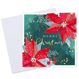 Festive Foliage Christmas Card - 10 Pack
