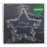 Star Wreath Christmas Card - 10 Pack