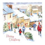 Winter Village Christmas Card - 10 Pack