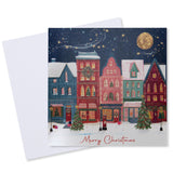 Festive Village Christmas Card - 10 Pack