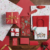 3 Sheets of Flat Red Wrap