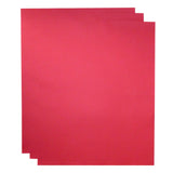 3 Sheets of Flat Red Wrap
