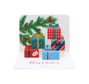 Gift Boxes Pop Up Christmas Card