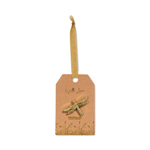 Gold Dragonfly Wedding Favour (Pack of 10)