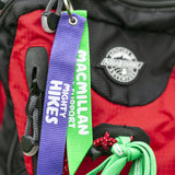 Mighty Hikes Ribbon Keyring