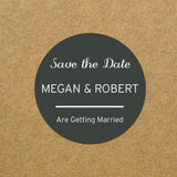 Personalised classic stickers x 24