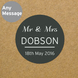 Personalised classic stickers x 24