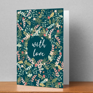 With Love Personalised Card