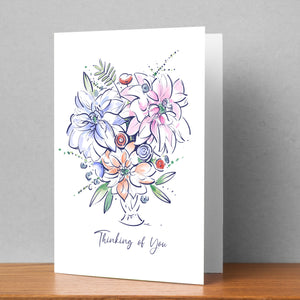 Thinking of You Personalised Card