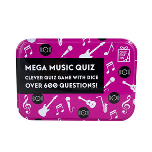 Quiz In A Tin Mega Music Quiz