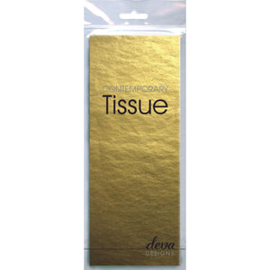 Gold metallic Tissue Paper