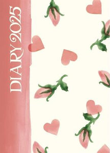 Emma Bridgewater hearts and roses A6 Diary 2025