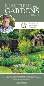 Alan Titchmarsh Beautiful Gardens Slim Diary 2025