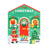 Christmas colouring book and stickers