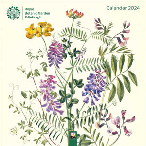 Royal Botanic Garden Edinburgh Wall Calendar 2024