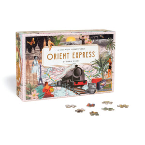 Orient Express 1000 Piece Puzzle