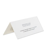 Donation place name cards (Pack of 10)