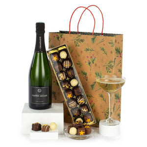 Festive Champagne & Chocolates