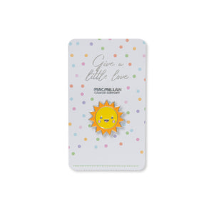 Sunshine Single Pin badge