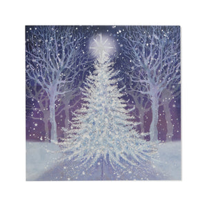 Silver Forest Christmas Card - 10 Pack