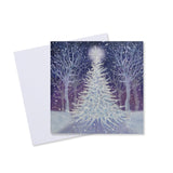 Silver Forest Christmas Card - 10 Pack