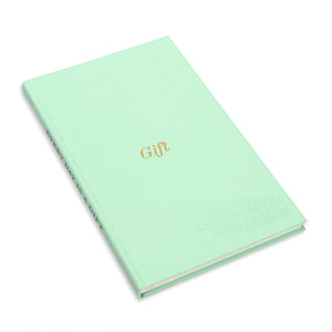Every Day is a Gift special edition book with gold foil debossed title, on a white background.