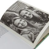 Open "Every Day is a Gift" special edition book, with photo, shown on a white background.