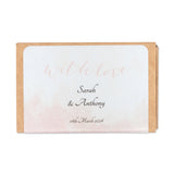 Blush personalised seedball box