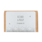 Silver Bee Personalised Seedball Box