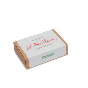 Let Love Bloom Personalised Seedball Box