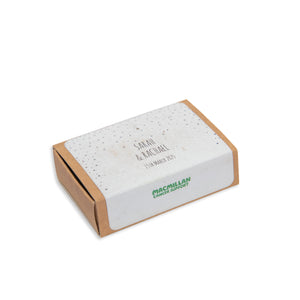 Silver Confetti Personalised Seedball Box