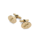 Dragonfly Cufflinks - Botanical design