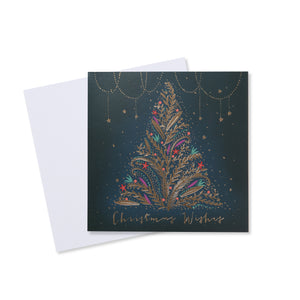 Christmas Wishes Tree Card - 10 Pack