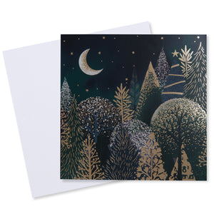 Winter Forest Christmas Card - 10 Pack