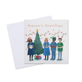 Macmillan Carol Singing Christmas Card - 10 Pack